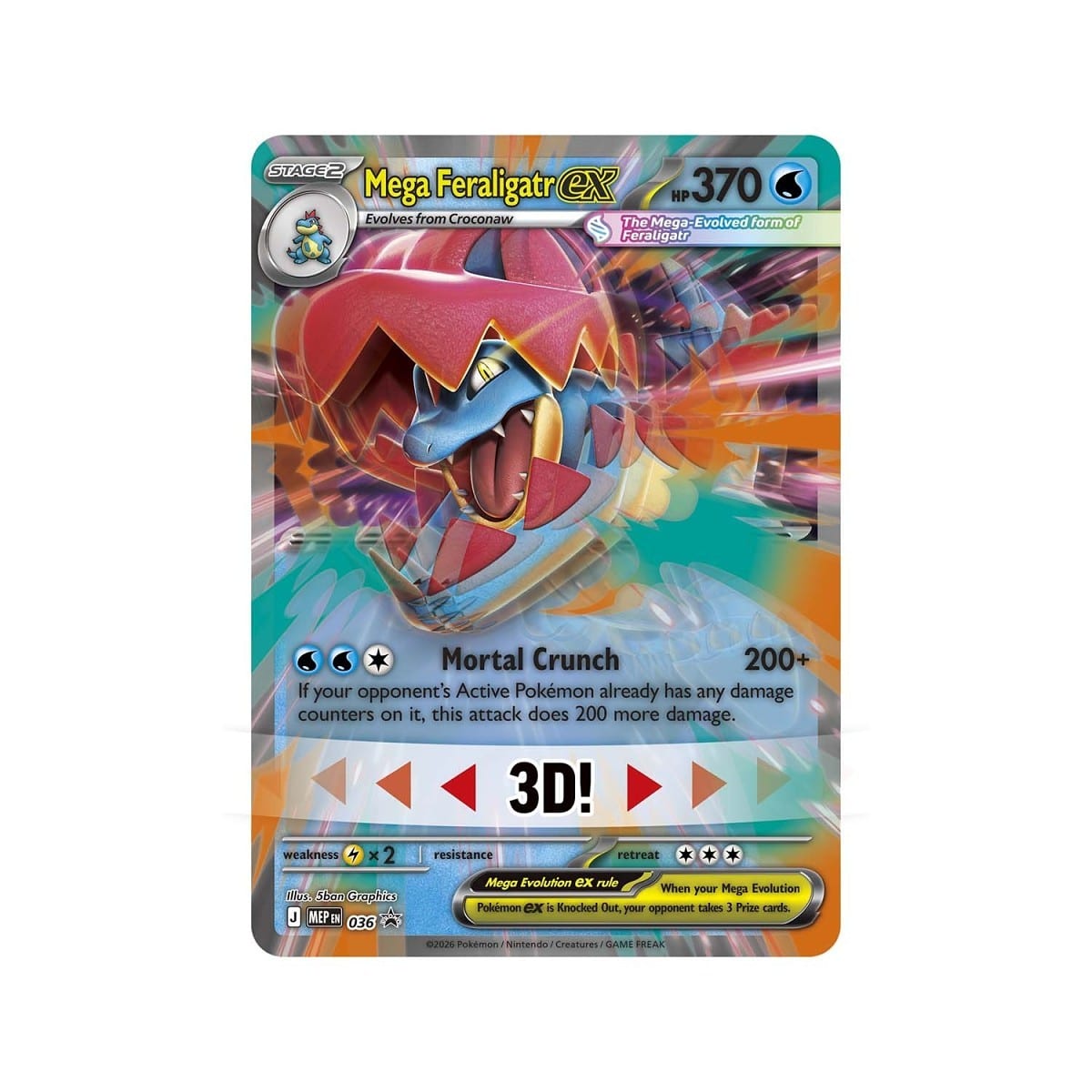 Ascended Heroes - Mega Feraligatr EX Box