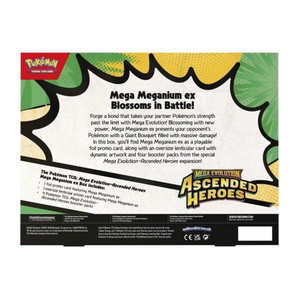 Ascended Heroes - Mega Meganium EX Box - Image 4