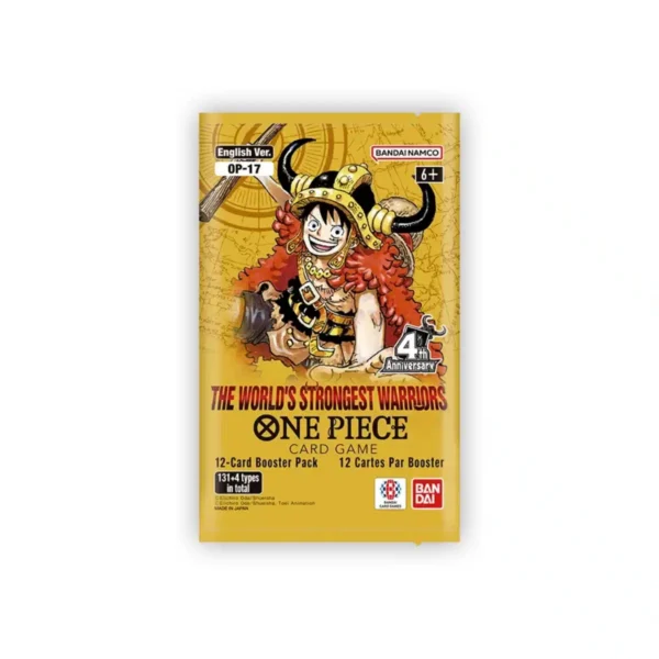 The World's Strongest Warriors (OP-17) - Booster Pack